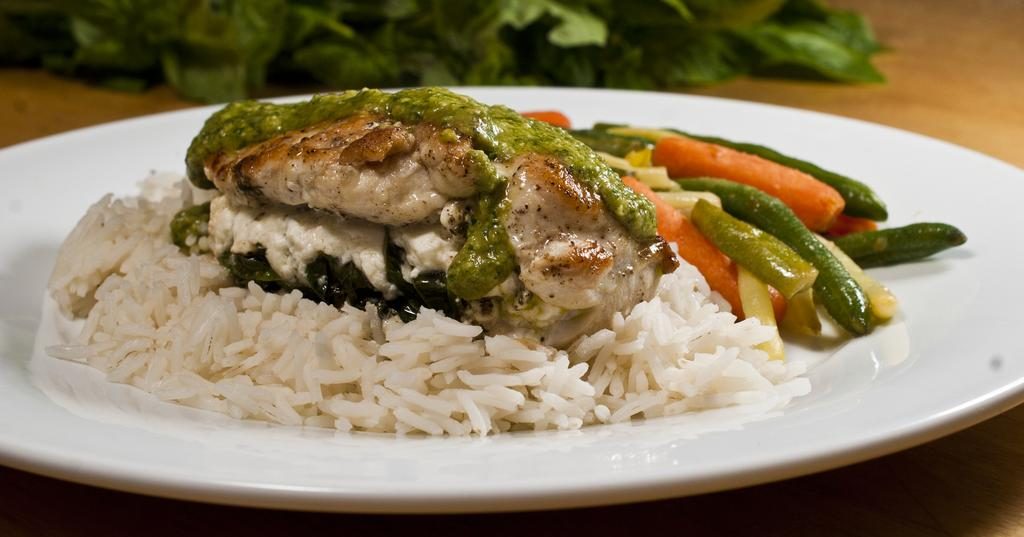 Stuffed Chicken Pesto