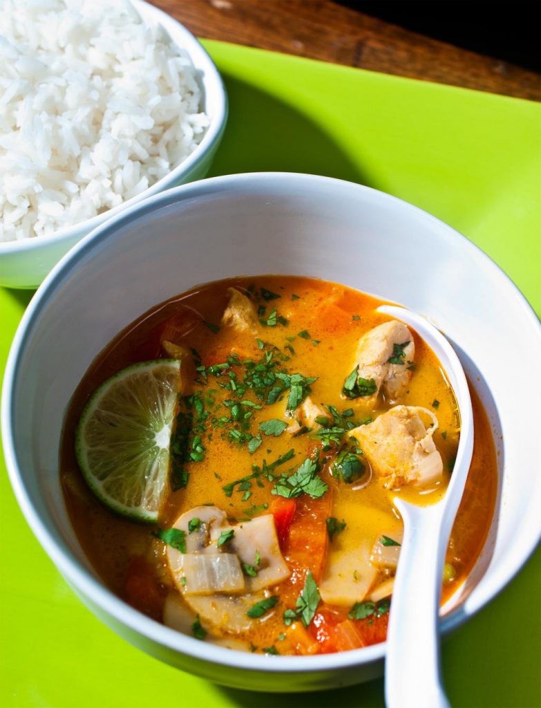 Thai Coconut Chicken Soup