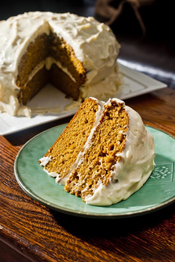 Carrot Cake With Cream Cheese Frosting