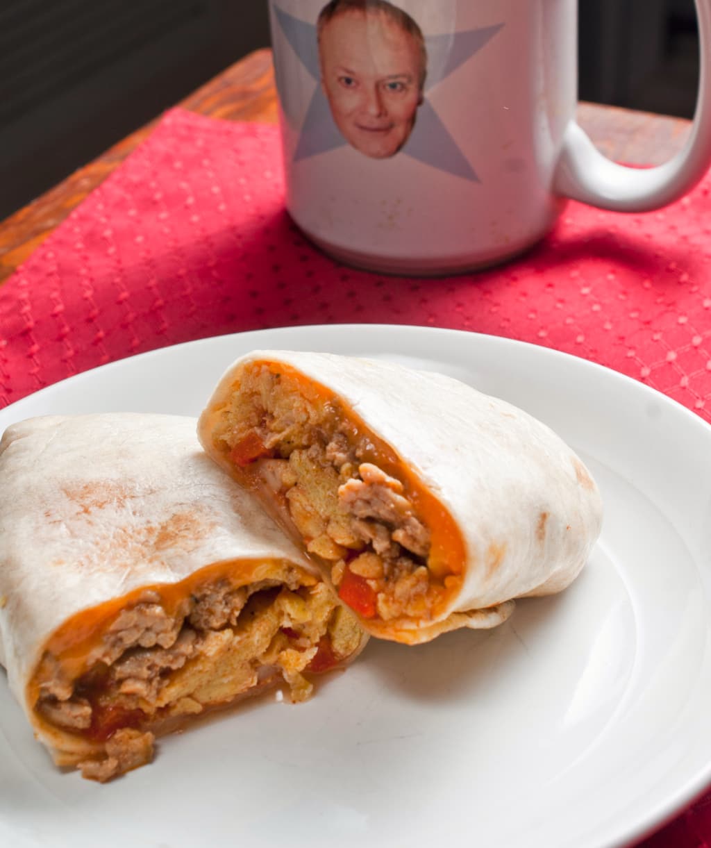 Easy Make Ahead Freezer Sausage & Egg Breakfast Burritos