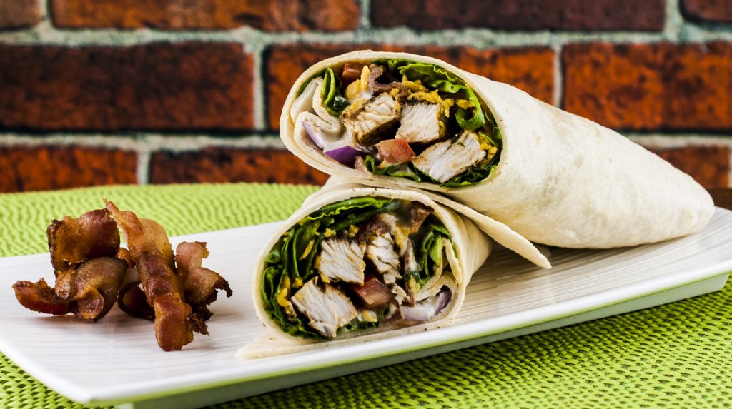 Spicy Turkey Bacon Ranch Wrap