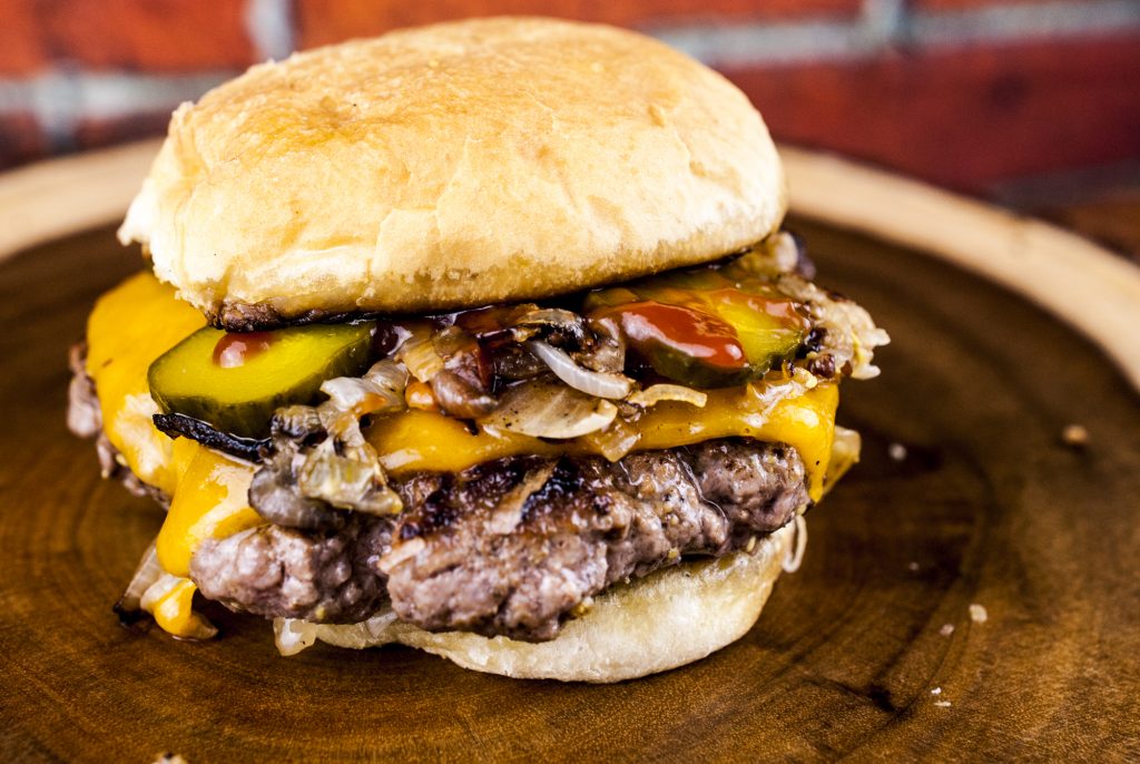 Smashed Onion Burger