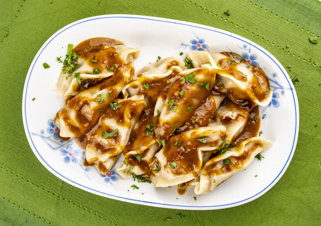 Shanghai Style Dumpling Peanut Sauce