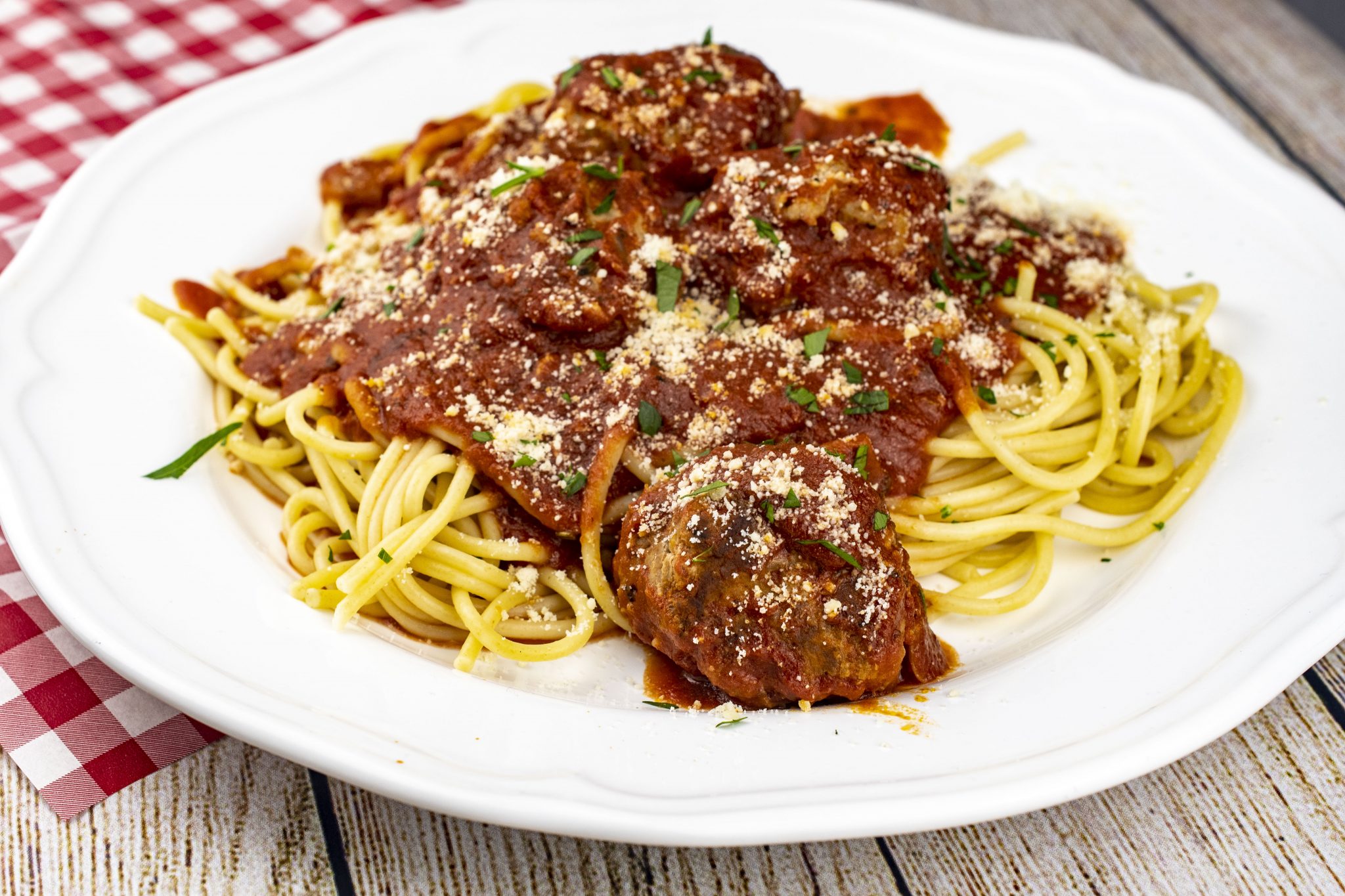 Spaghetti and Meatballs