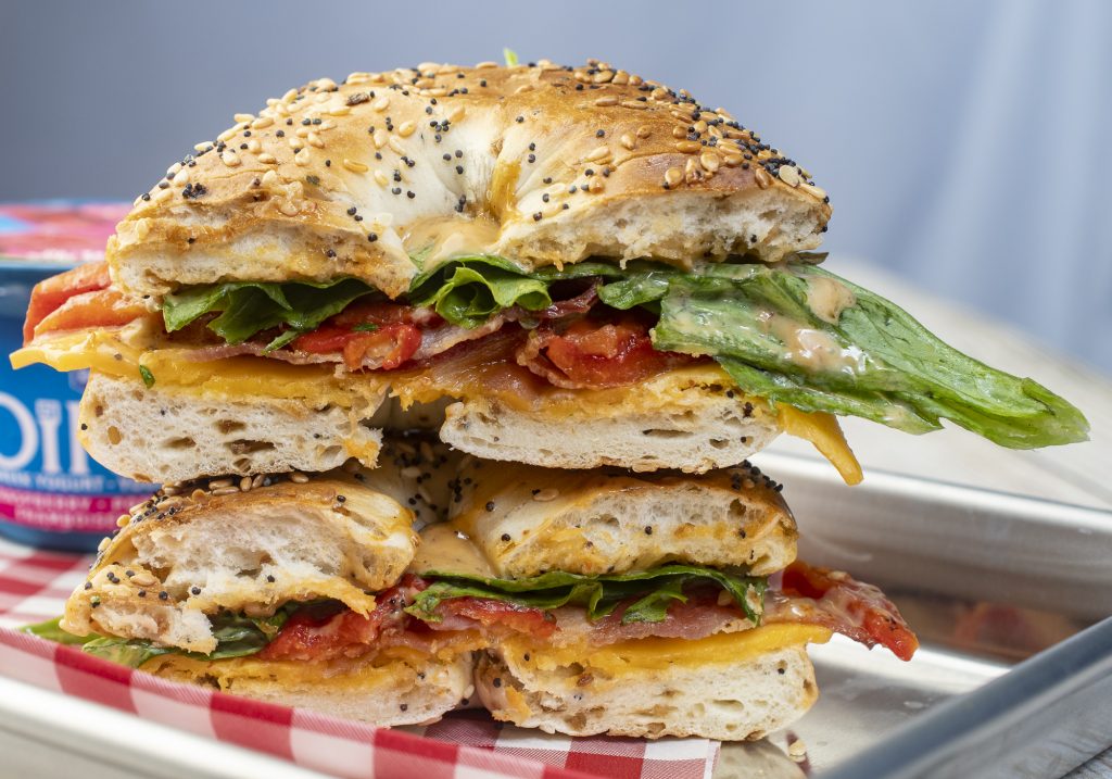Easy Weekday Breakfast Bagel