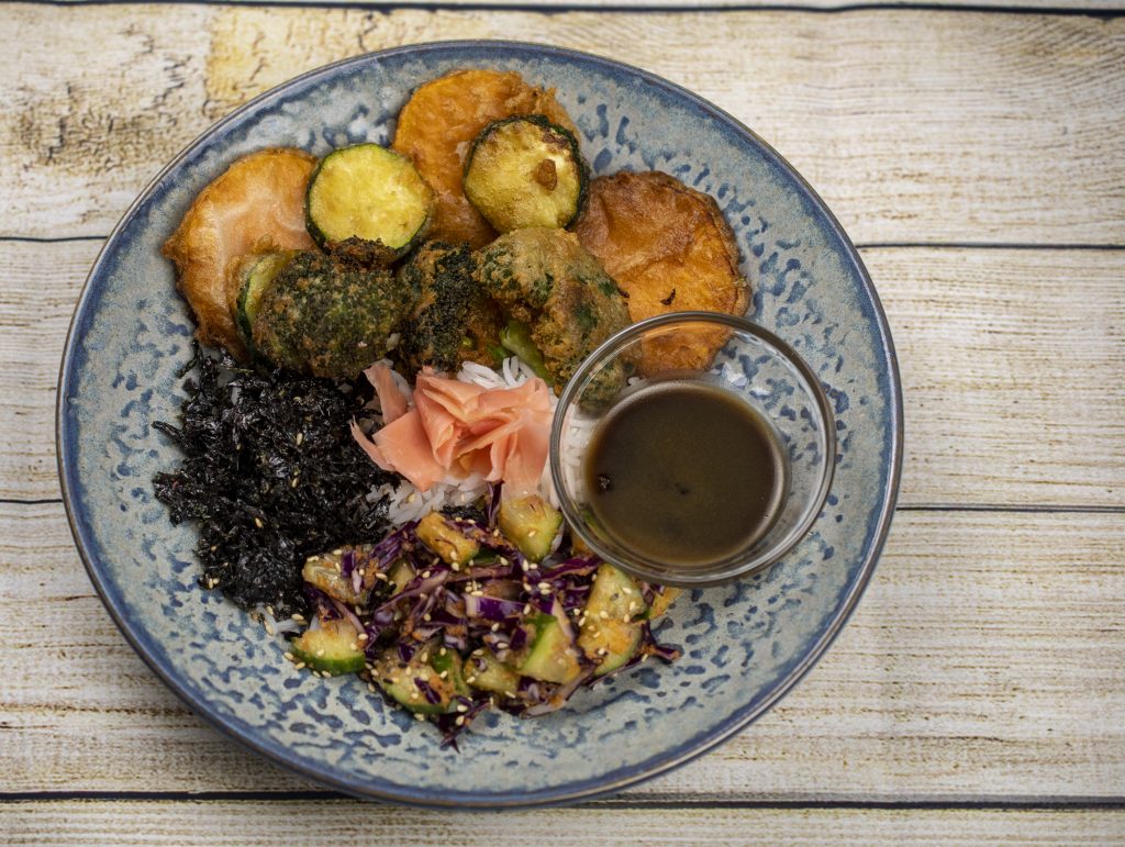 Vegetable Tempura Bowl