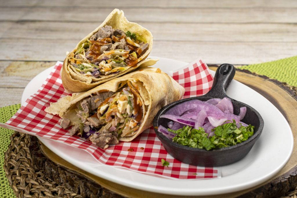 Egyptian Steak Pita