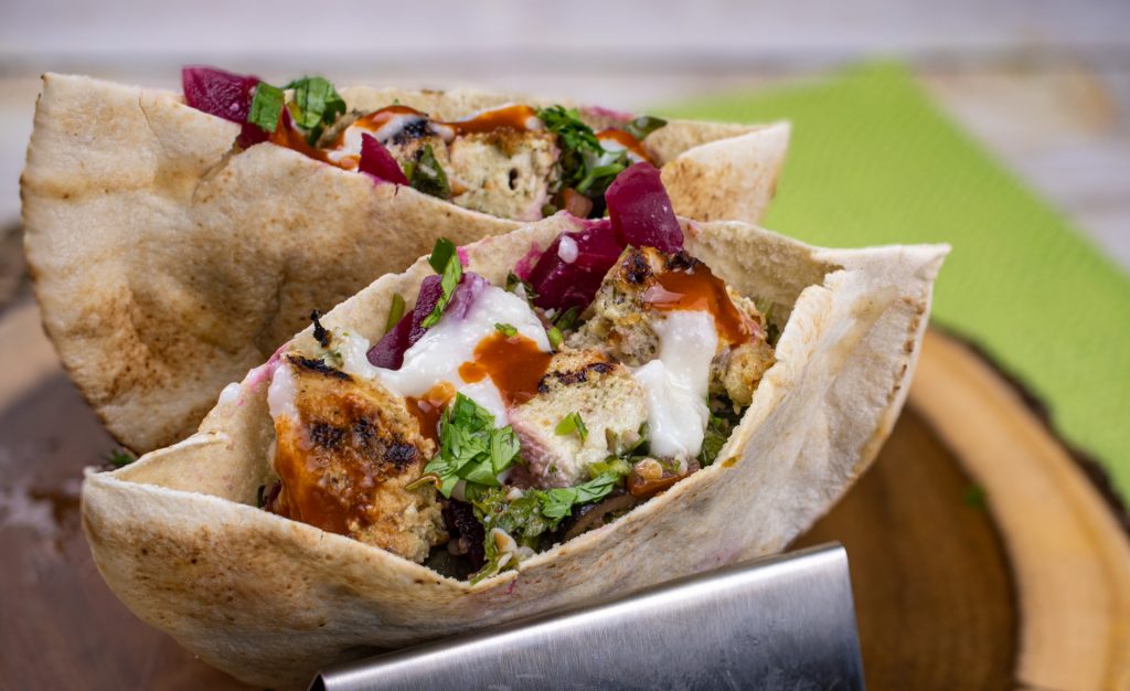 Ben Franklins aka Tabouleh and Reshmi Kabab Pitas