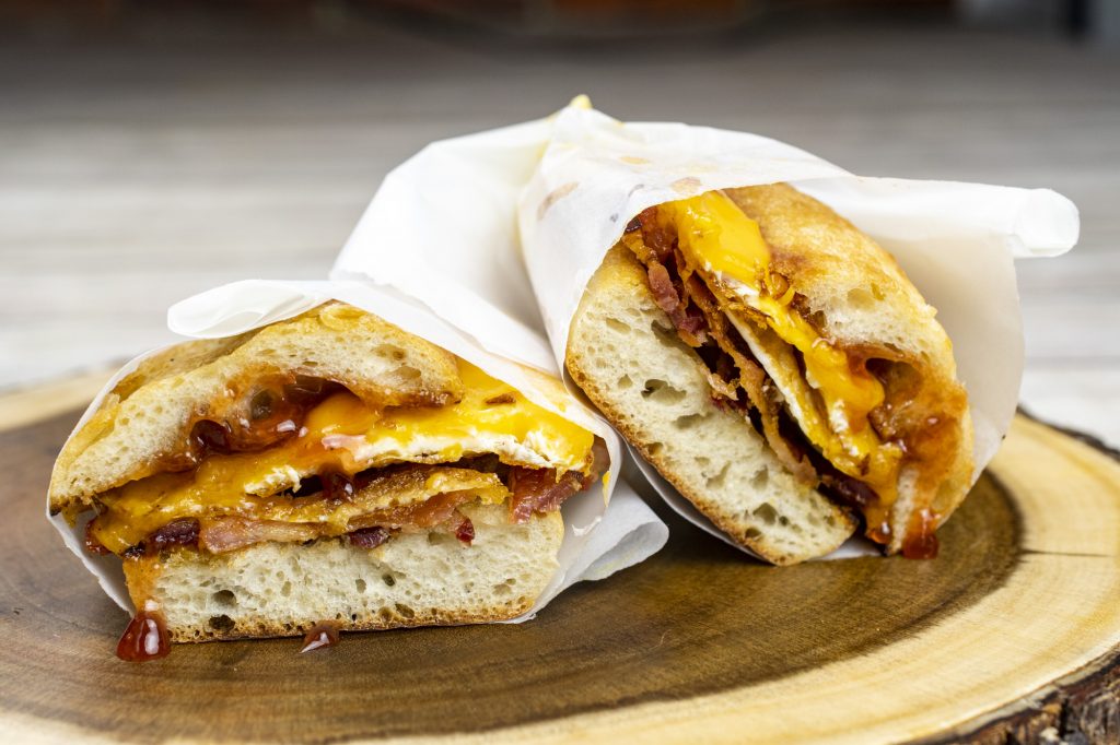 Sweet And Savory Breakfast Sandwich