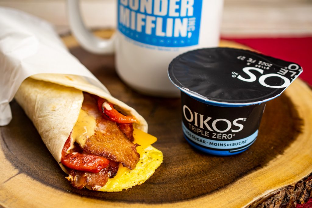 Bacon and Egg Breakfast Wrap