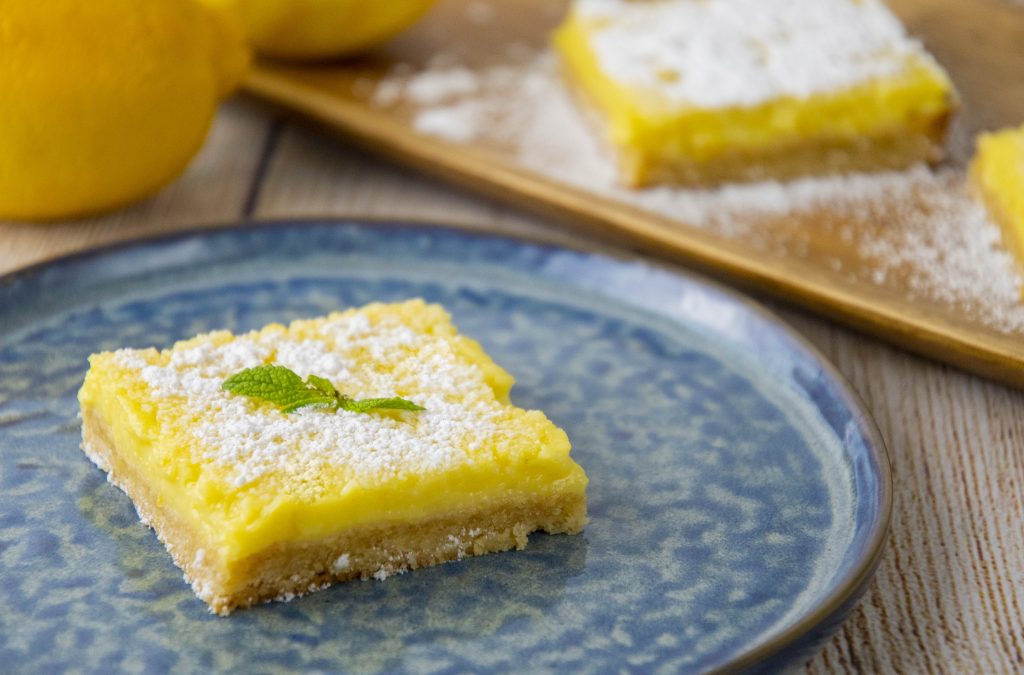 Keto Lemon Squares